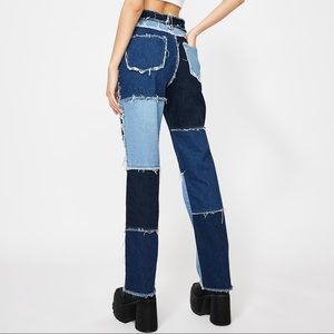Jaded London Patchwork Pants